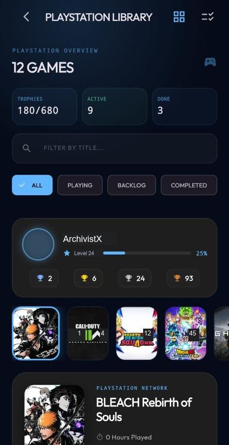 Index Core Player Profile